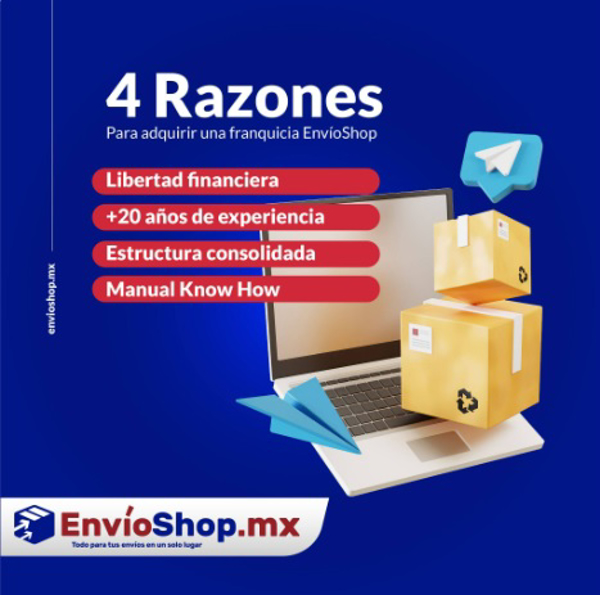 4 Razones por las que elegir una franquicia EnvíoShop